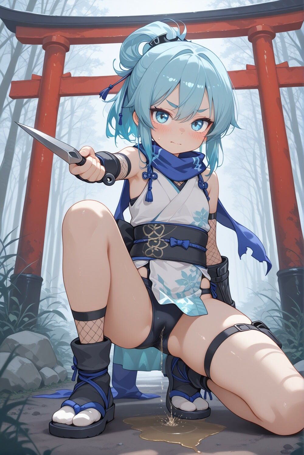 おもらしくノ一忍法帖 - サンプル画像 5