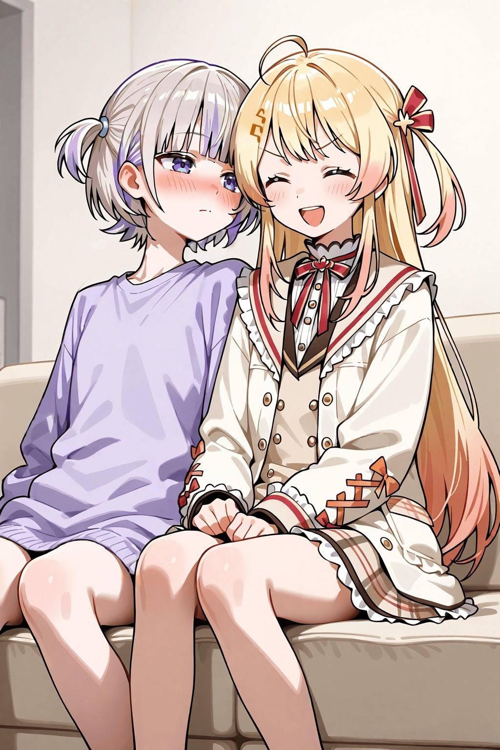 轟は〇めと音〇瀬奏のイチャらぶエッチ本 - サンプル画像 1