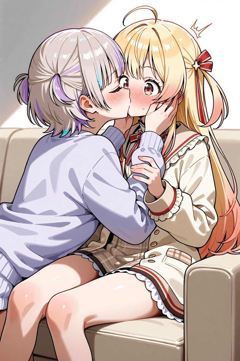 轟は〇めと音〇瀬奏のイチャらぶエッチ本 - サンプル画像 2