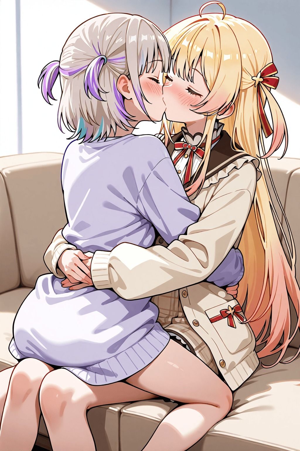 轟は〇めと音〇瀬奏のイチャらぶエッチ本 - サンプル画像 3