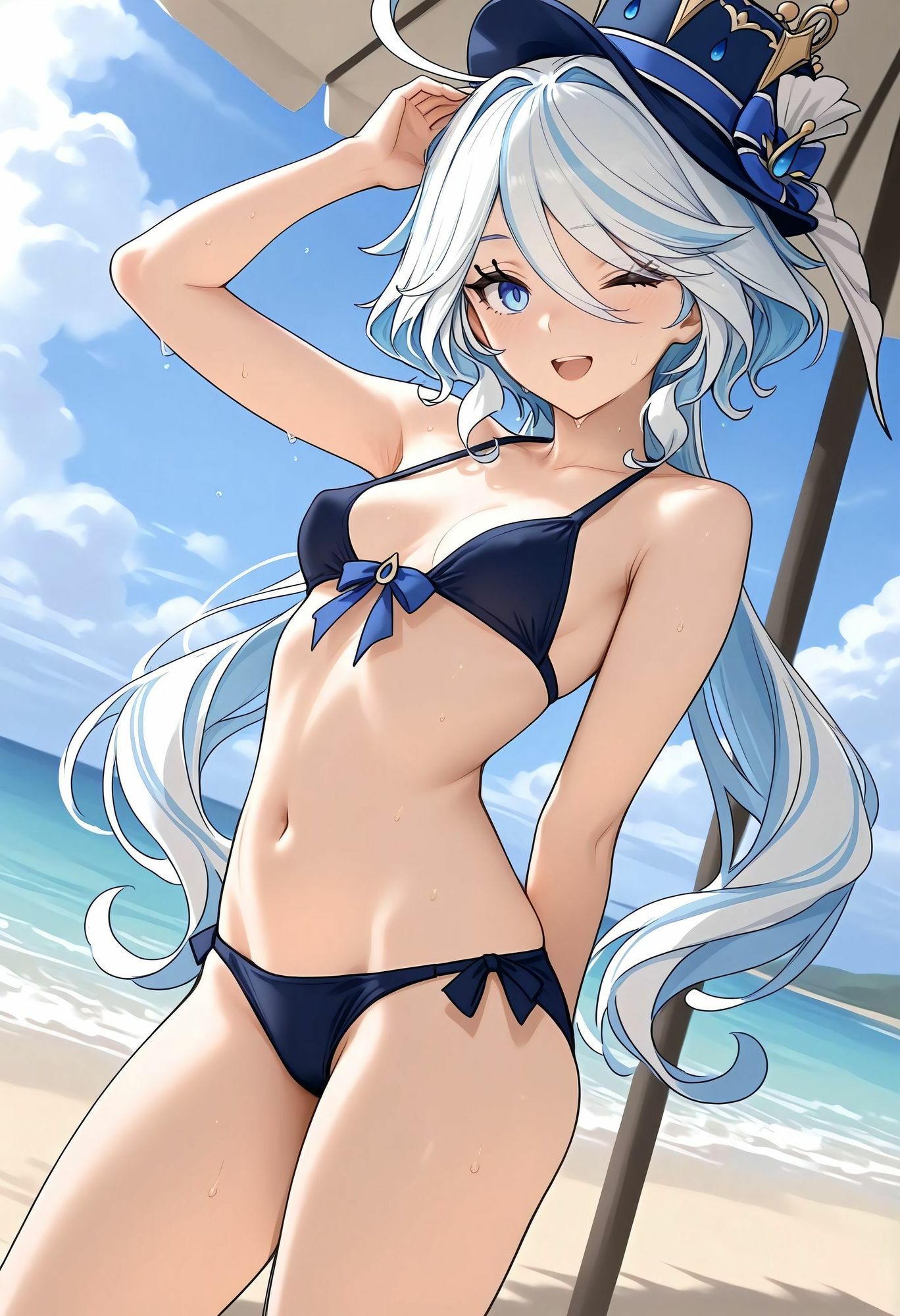 水のお姫様 - サンプル画像 2