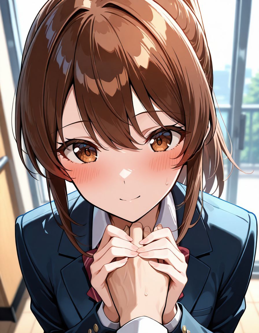 女子校生と放課後の暇つぶし - サンプル画像 1