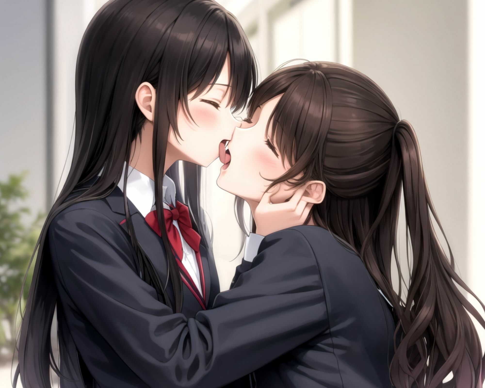 同級生とのレズセックスに溺れるまで - サンプル画像 2