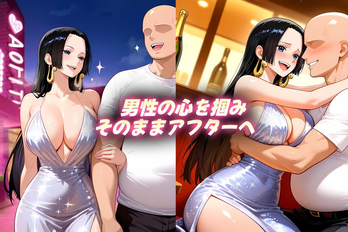 人気キャバ嬢の濃厚な枕営業  ハンコック嬢 - サンプル画像 2