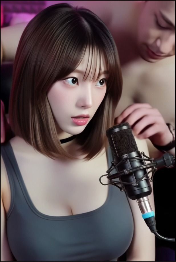 配信中に男が… - サンプル画像 3