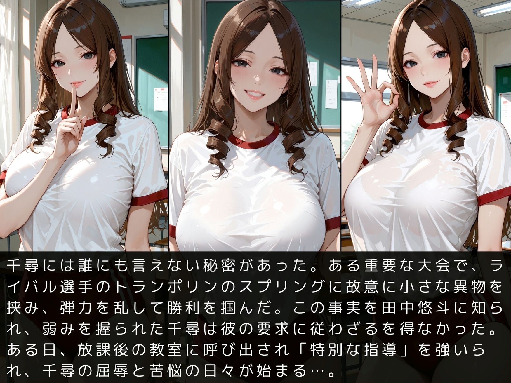 放課後の性指導 〜宮野千尋の禁断の記録-ハメ撮り - サンプル画像 4