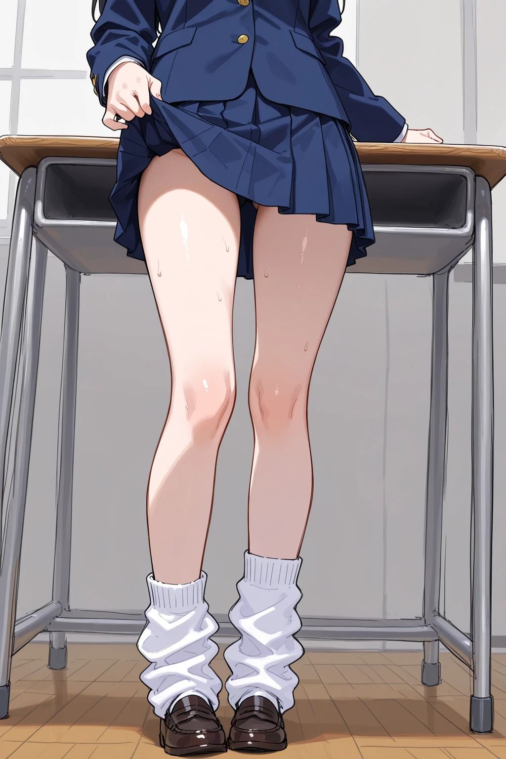 JKふとももパンチラ盗撮集 - サンプル画像 2