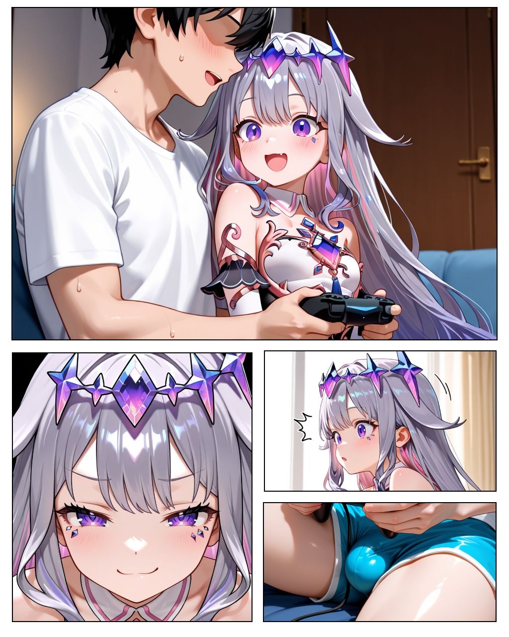 ビ〇ューとおうちデート - サンプル画像 1