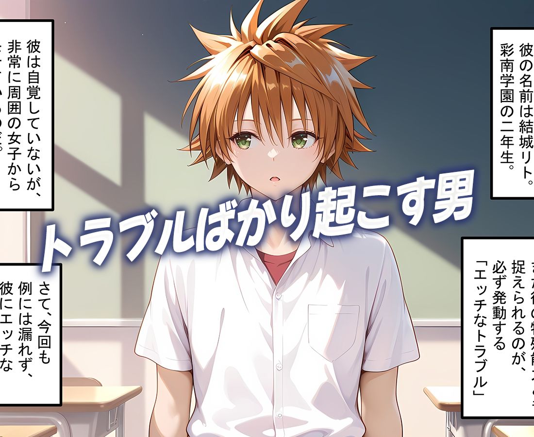 結城リトのハーレム化計画実現！  前編 - サンプル画像 1
