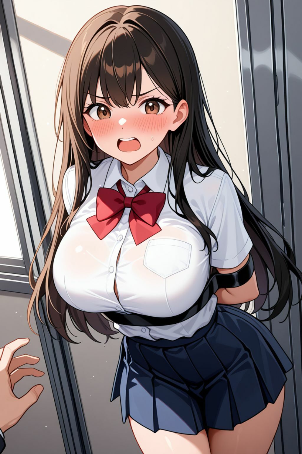 女子校生の肉便器  種付け性指導 - サンプル画像 1