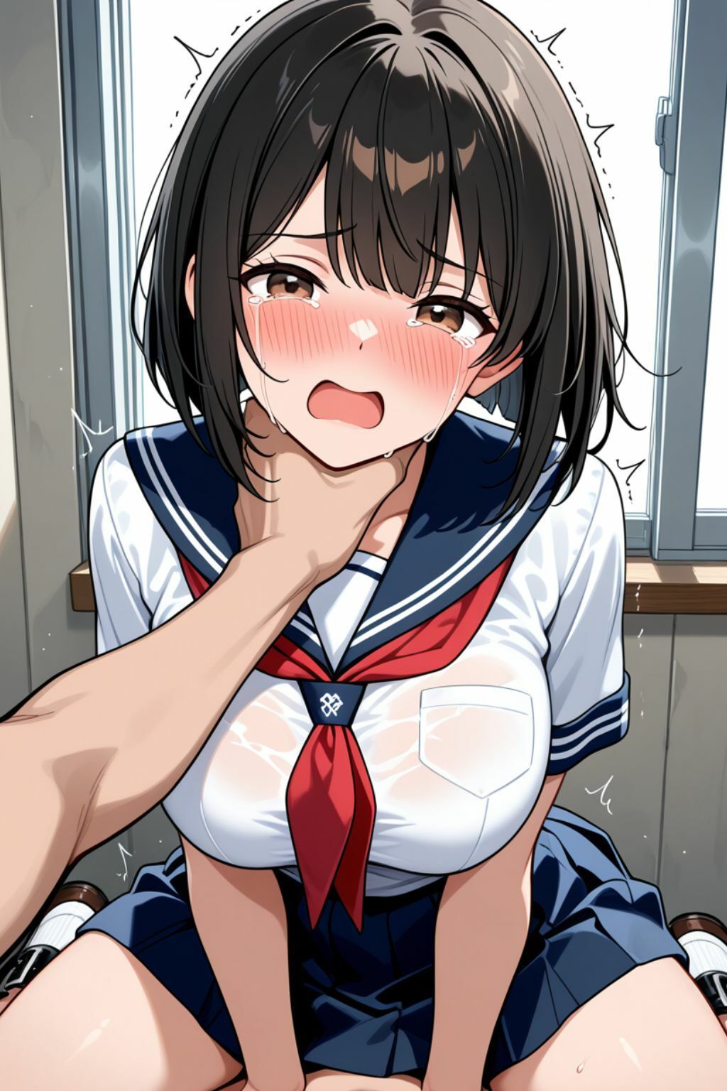 女子校生の肉便器  種付け性指導 - サンプル画像 2