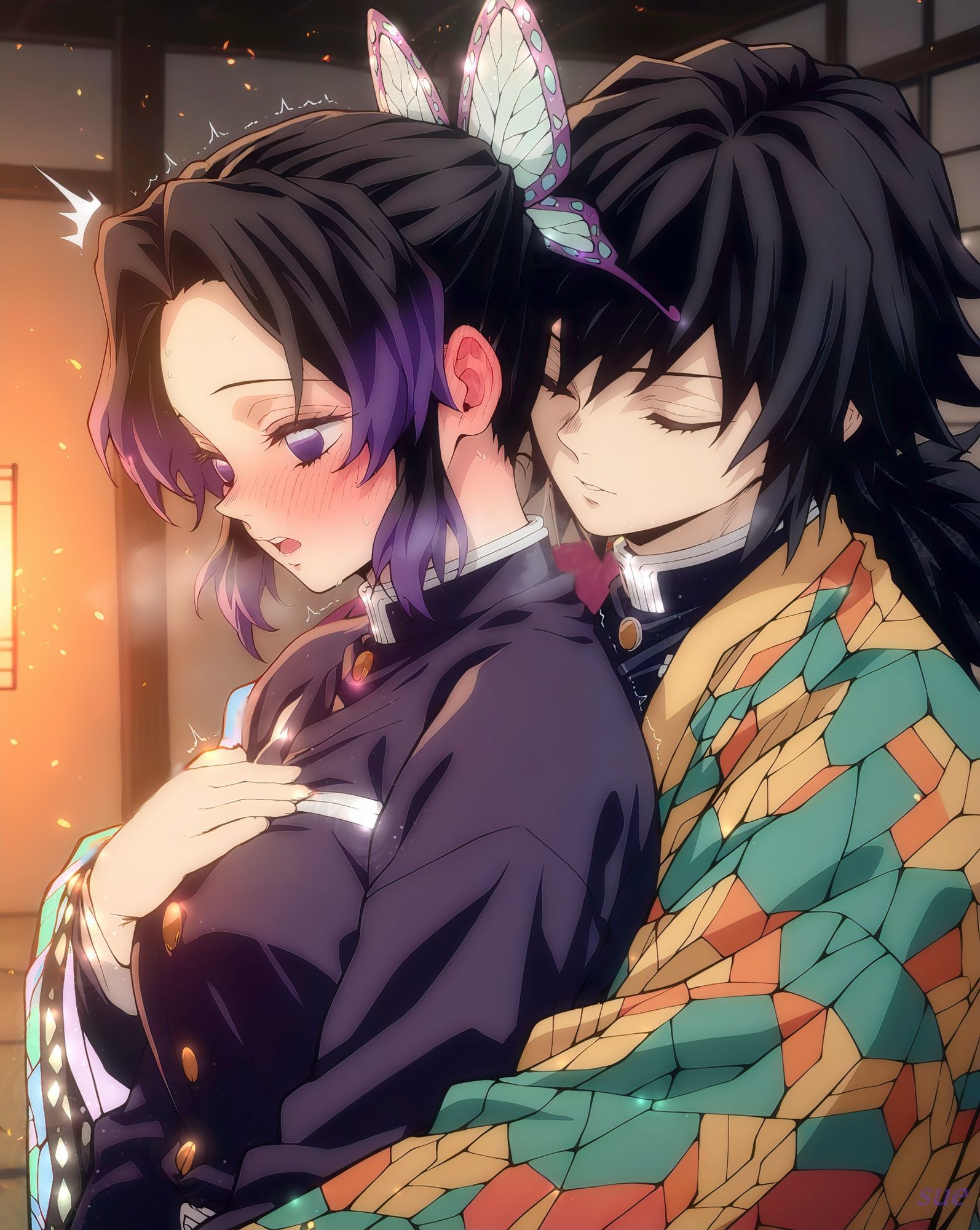 かさね袖 ― ぎゆしの、袖ごしの恋 - サンプル画像 4