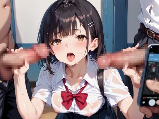 女子校生  生ハメ肉便器 - サンプル画像 9