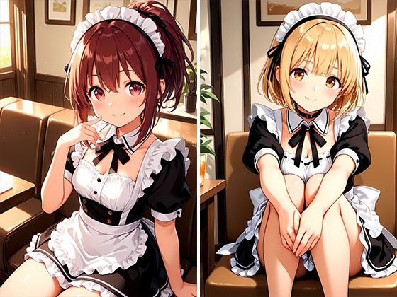 行きつけメイド喫茶のえっちな裏メニュー - サンプル画像 2
