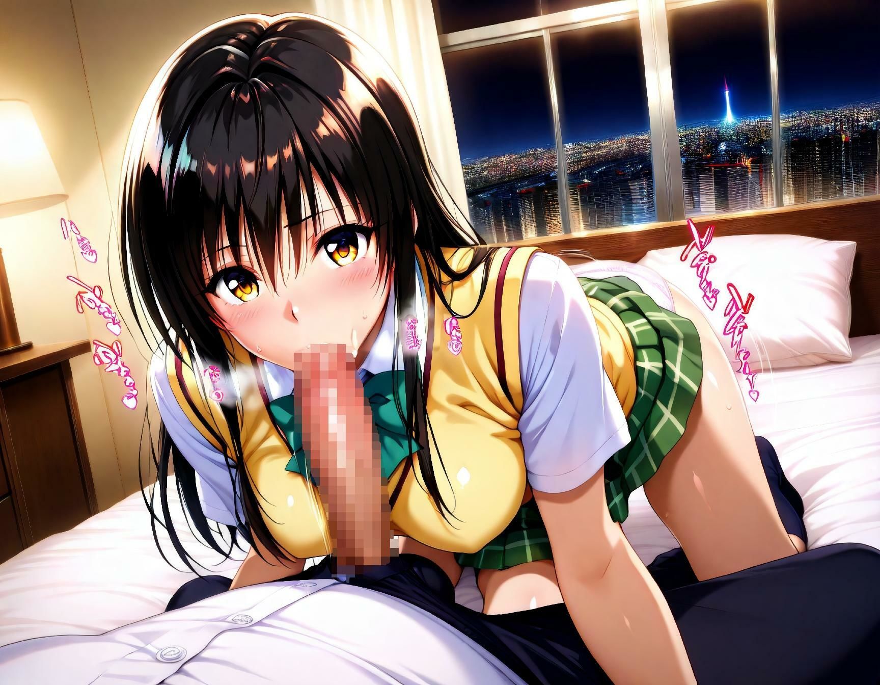 【CG300枚超】古〇川唯 キモ男と援〇交際 Vol.001 - サンプル画像 4