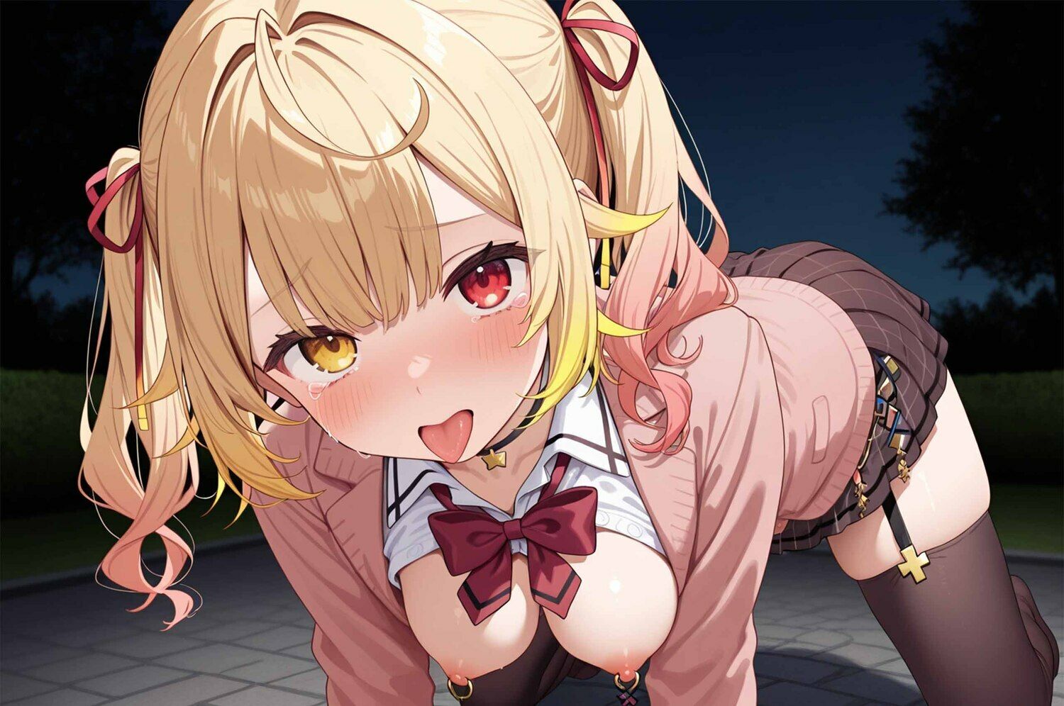 星川サラが制服肉便器にされる - サンプル画像 10