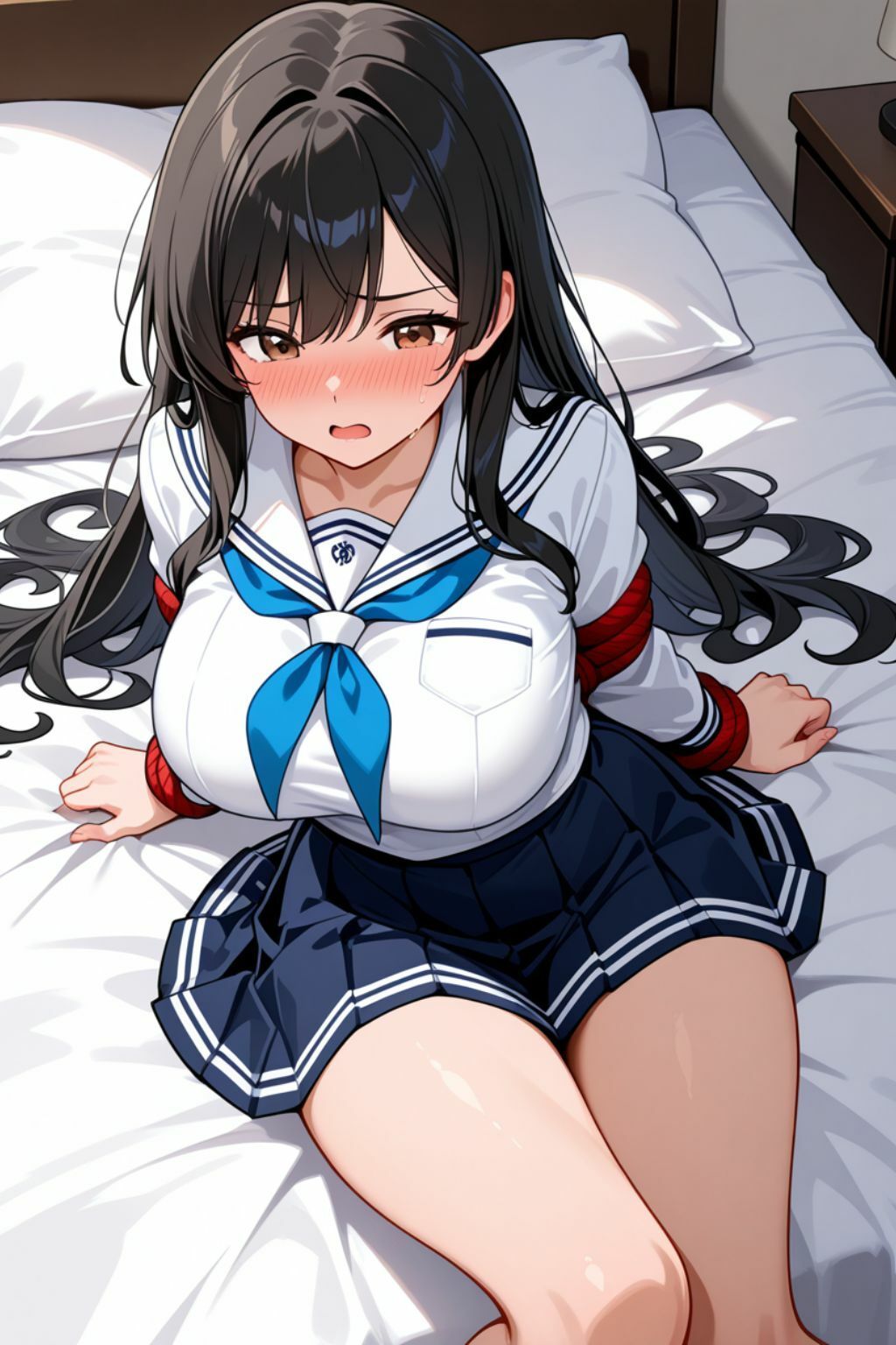 爆乳学園 恥辱の種付け:理性を失い快楽に溺れる肉便器たち - サンプル画像 3