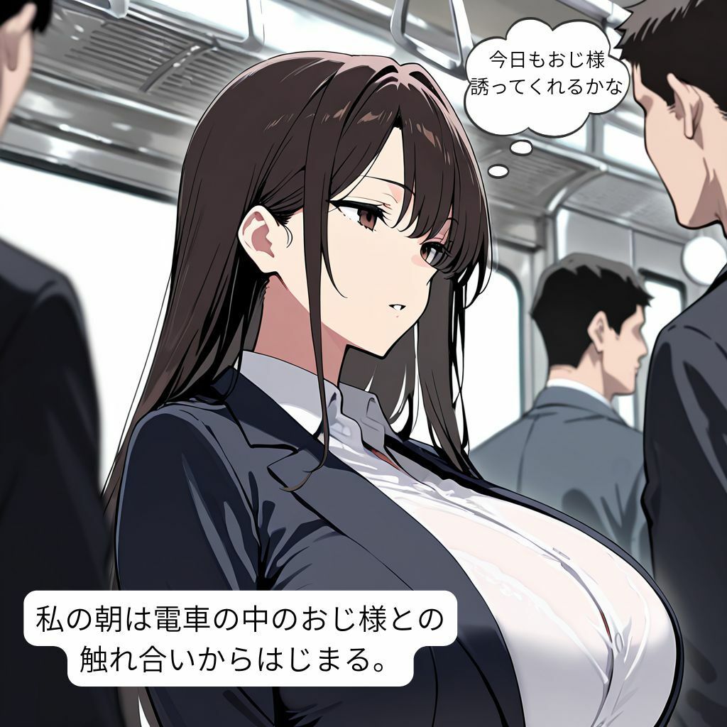 メス堕ち性奴●  社内、学校、職場でも、どこでもOK  おじ様大好き！魅了されてしまったメス達 - サンプル画像 1