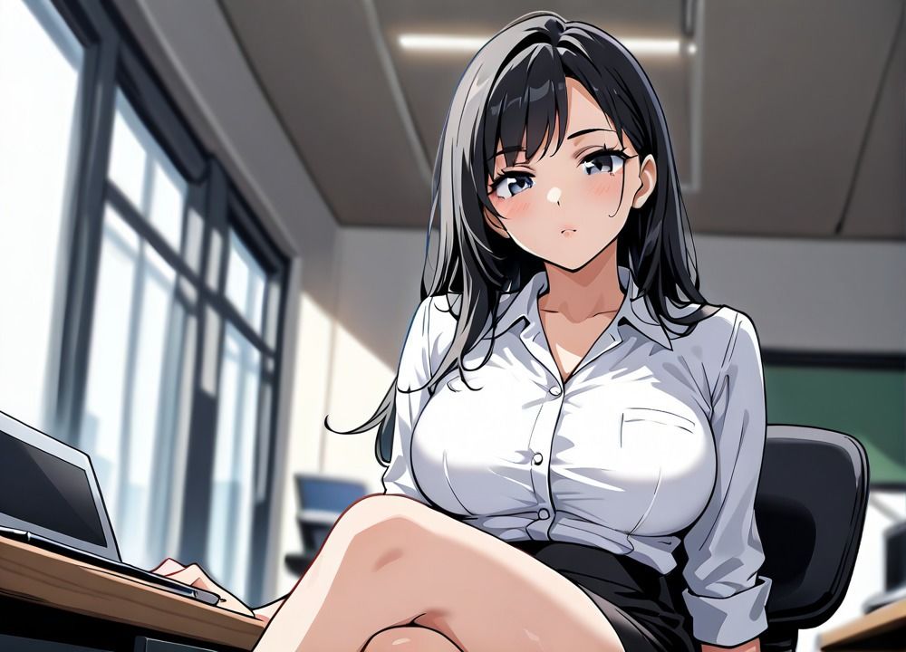 淫乱OLNO.1〜オフィスにいるあの子を - サンプル画像 5