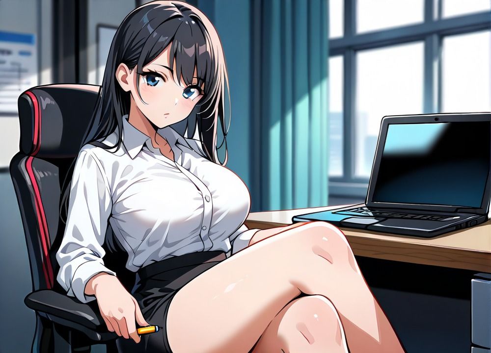 淫乱OLNO.1〜オフィスにいるあの子を - サンプル画像 6