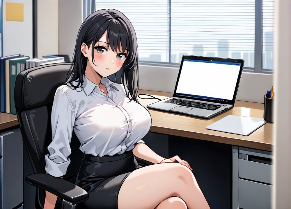 淫乱OLNO.1〜オフィスにいるあの子を - サンプル画像 7