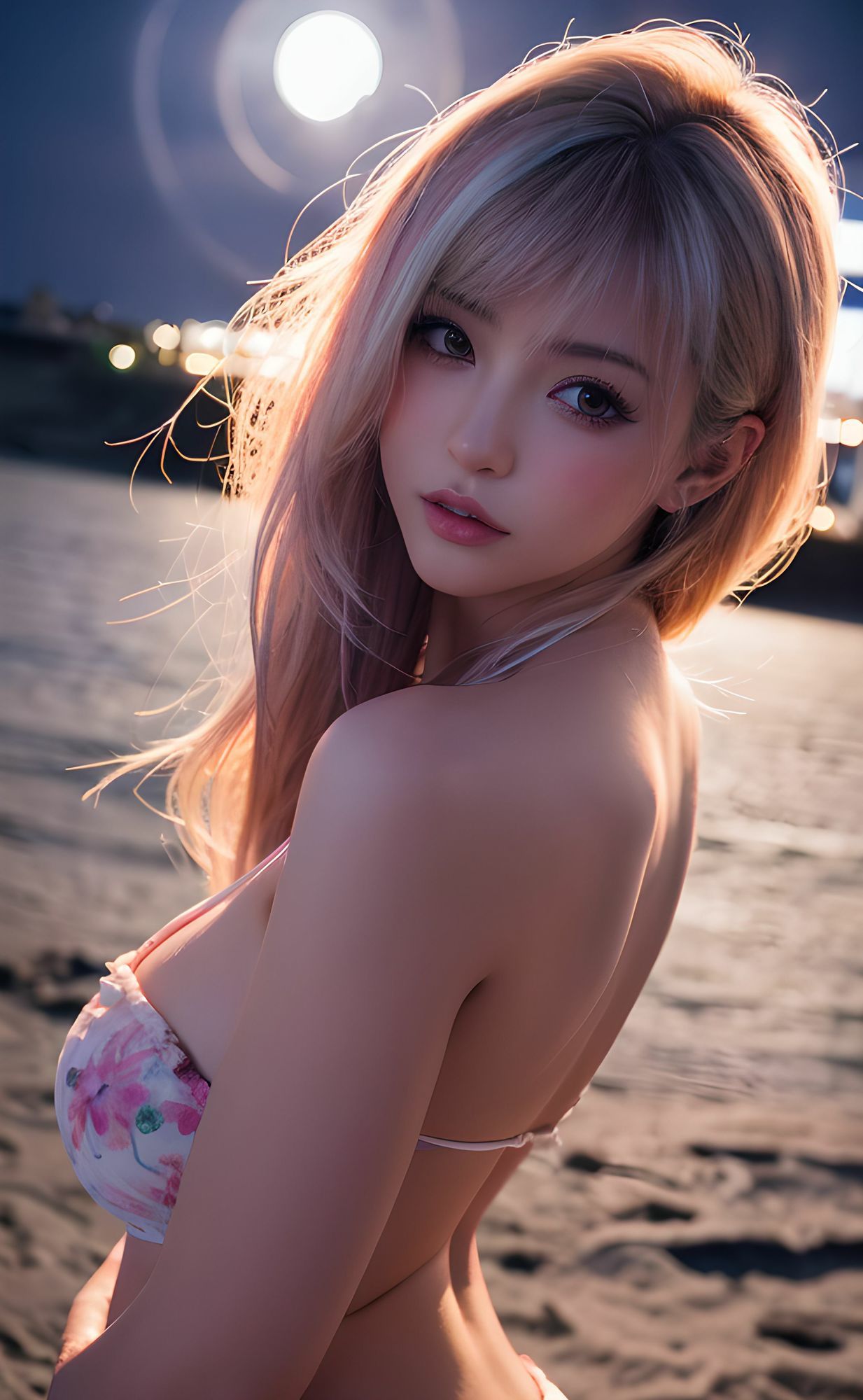 GALGALGAL  〜夏の思い出〜  月明りの下で - サンプル画像 3