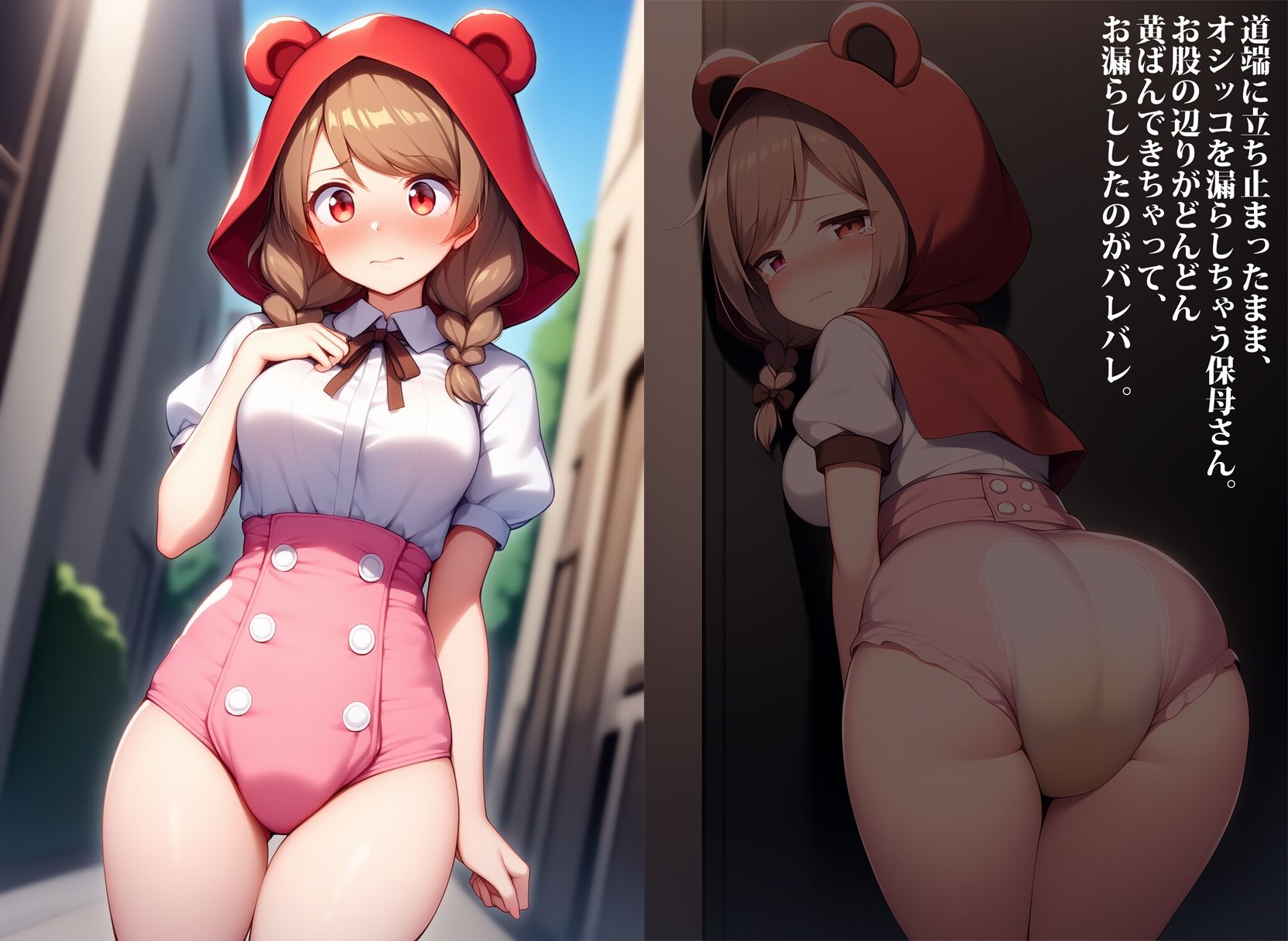 二重人格な保母さんは、精神退行で、すぐお漏らししちゃうの。 - サンプル画像 10