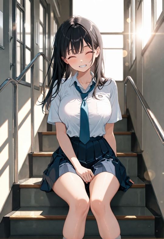 女子校生の汗だく課外授業、初めての性指導に戸惑う少女たち - サンプル画像 5