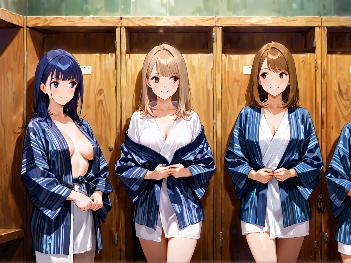 修学旅行  初（はーと）混浴温泉  仲良くなったキモおじと・・・ - サンプル画像 3