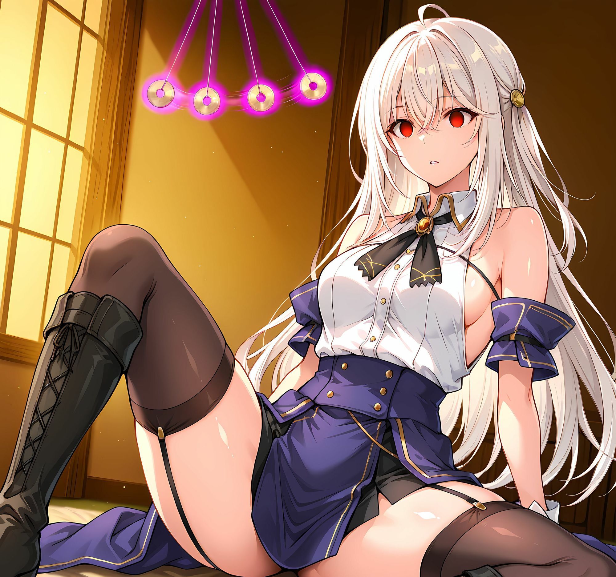 ニニム魔力汚染支配・悪堕ち孕ませ - サンプル画像 3