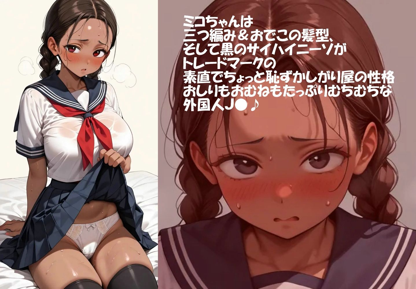 オナサポぱんちらオンリーCG集〜ミコちゃん編〜 - サンプル画像 2