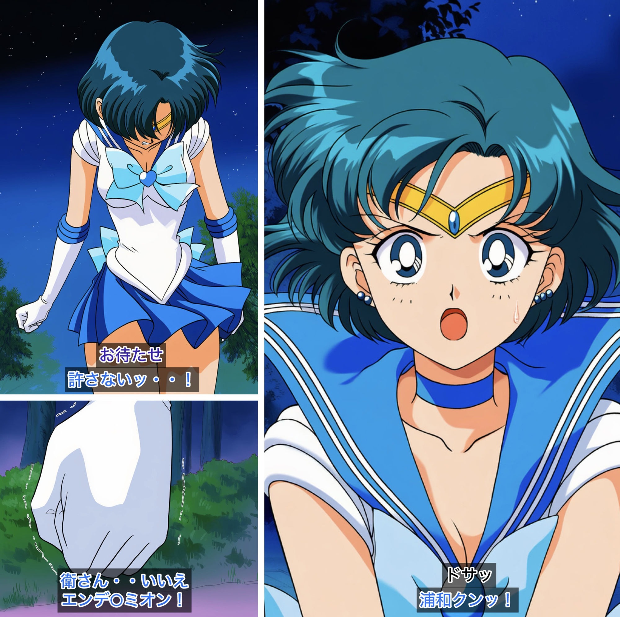 R-18セ○ラーマーキュリーコミック（エンデ○ミオン編） - サンプル画像 3