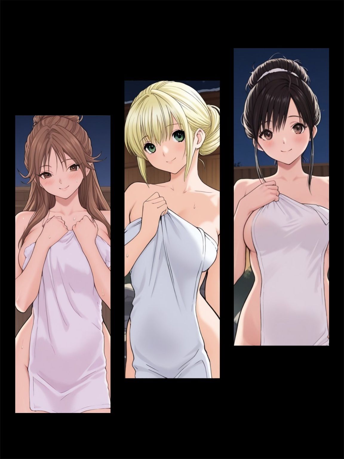 い〇ご3人娘 温泉旅行総集編 - サンプル画像 1