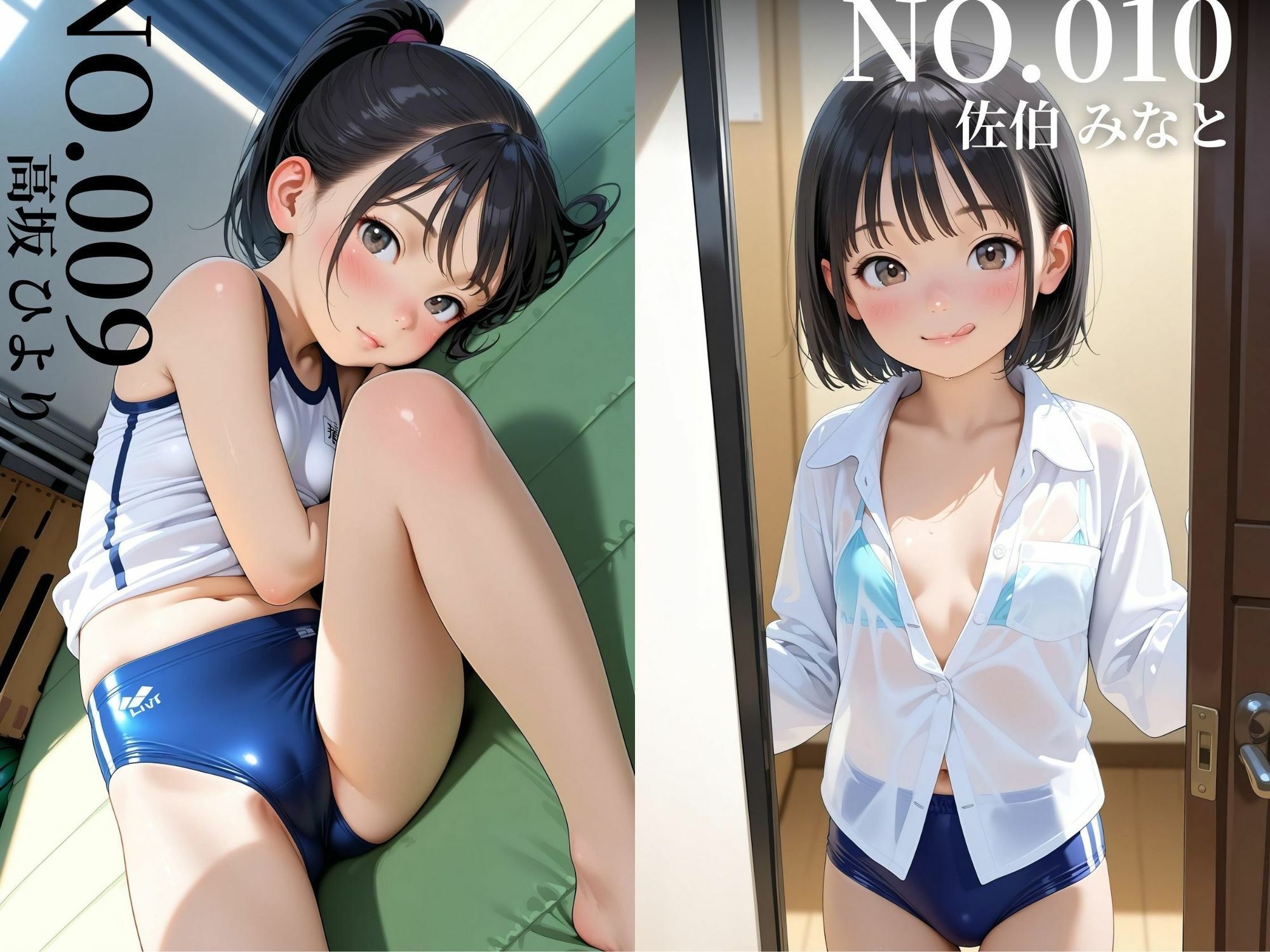 裏撮りIDOL vol.5  〜ひよりとみなと、夏に揺れるふたりの素顔〜 - サンプル画像 3