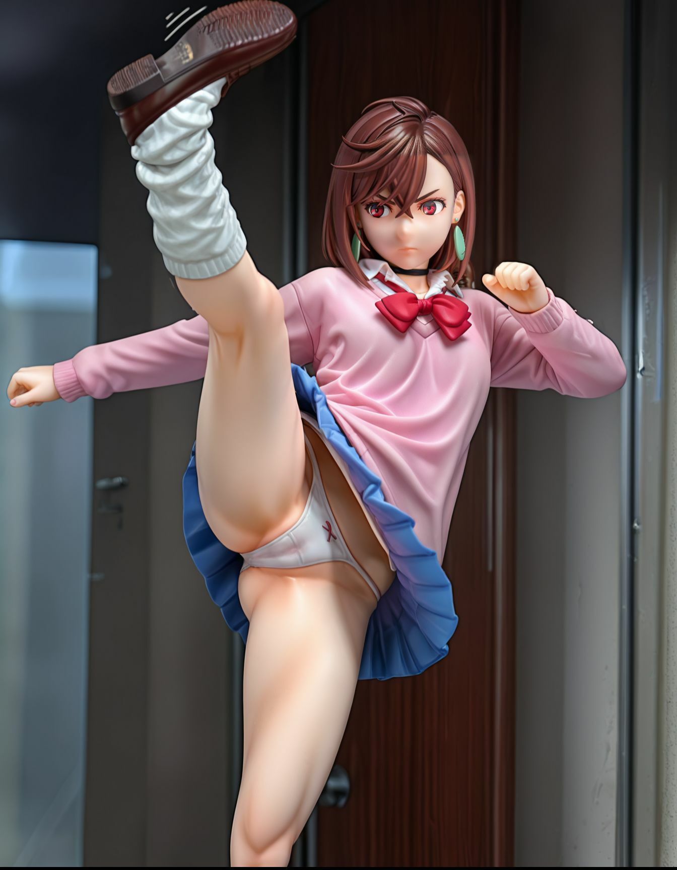 綾〇桃 フィギュア風イラストコレクション - サンプル画像 4