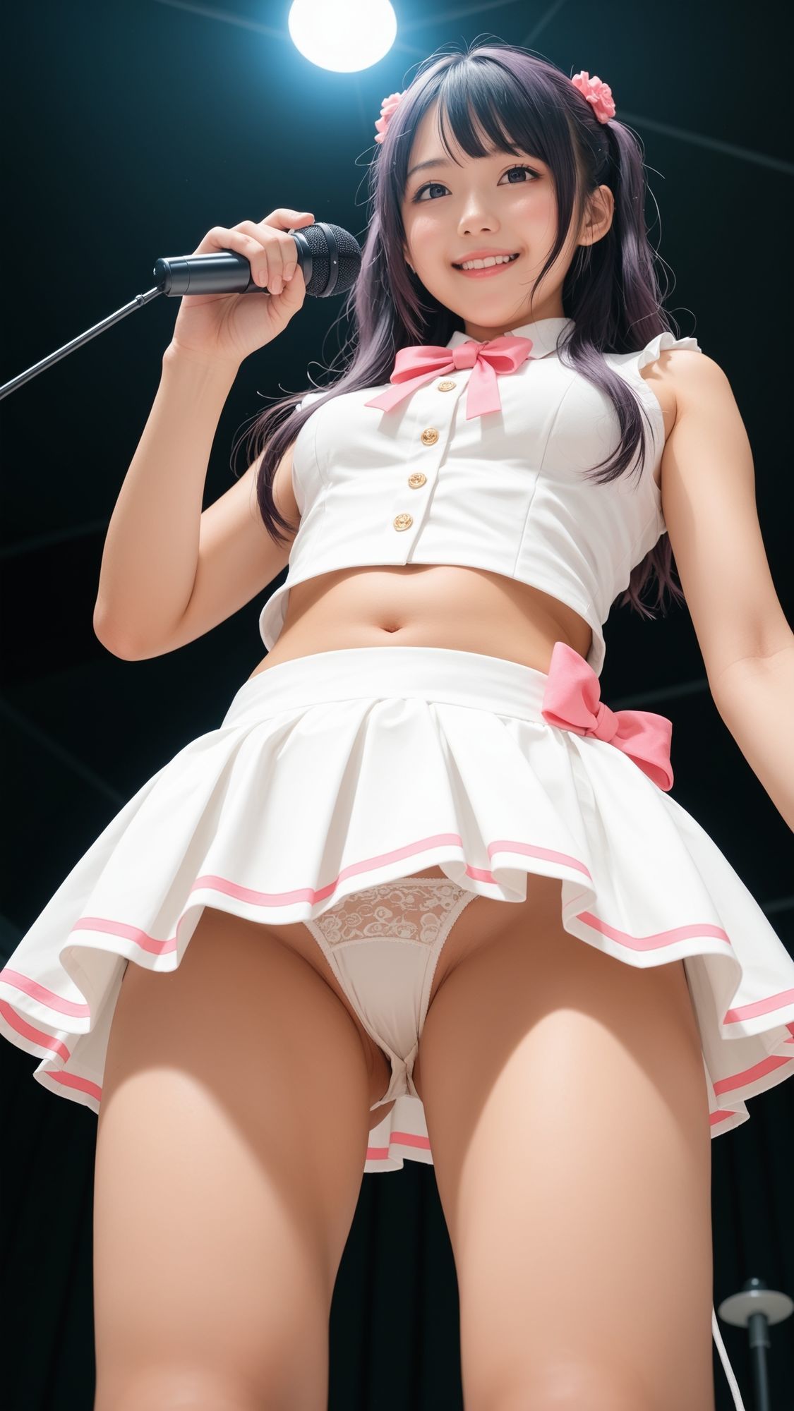 【動画】最前列パンチラアイドルステージ - サンプル画像 6