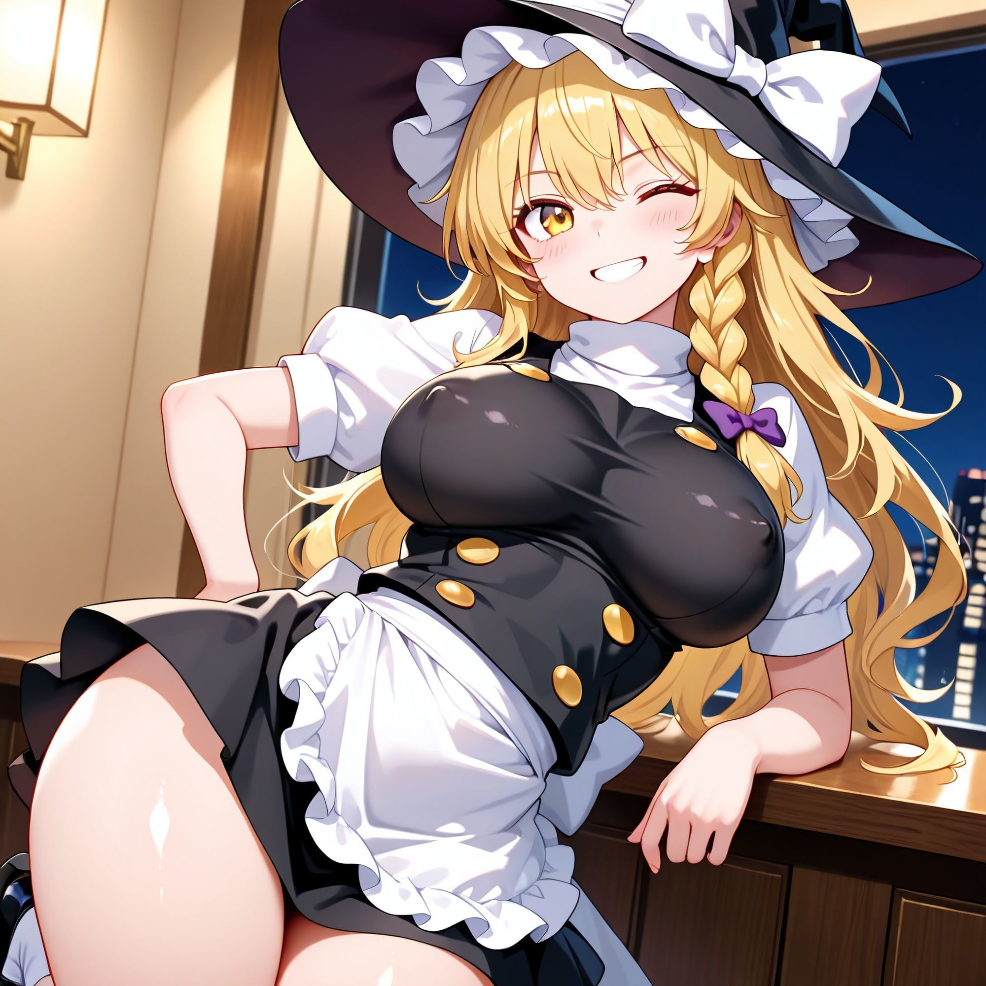 【東方project】ホテル幻想郷（霧雨魔理沙ver） - サンプル画像 1