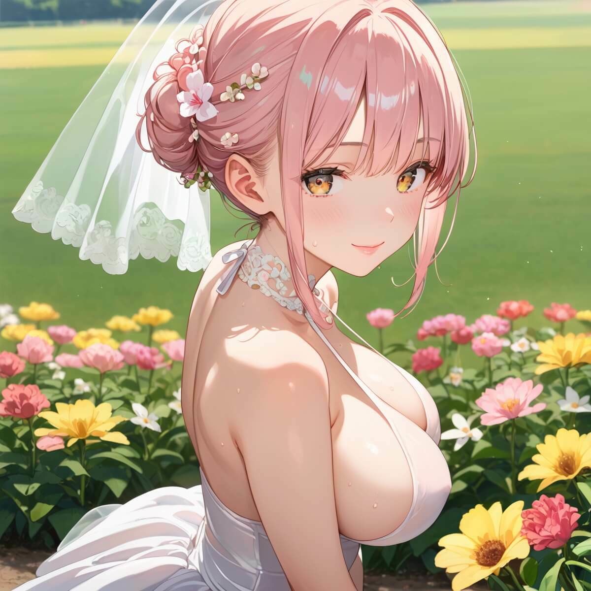 うちの花嫁が可愛すぎた！〜フォトウェディングで我慢できません！！【厳選CG290枚収録】 - サンプル画像 4