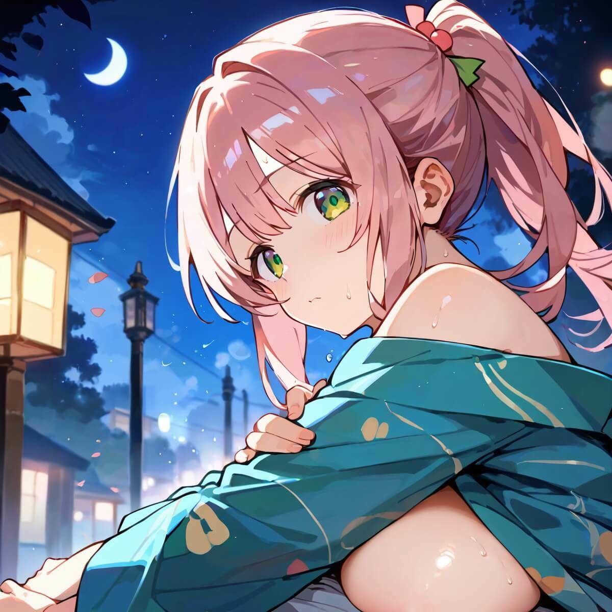 祭りの夜に君を奪う〜浴衣の君が可愛すぎて俺のマグナムが火を噴くぜ！！〜【厳選CG240枚収録】 - サンプル画像 4