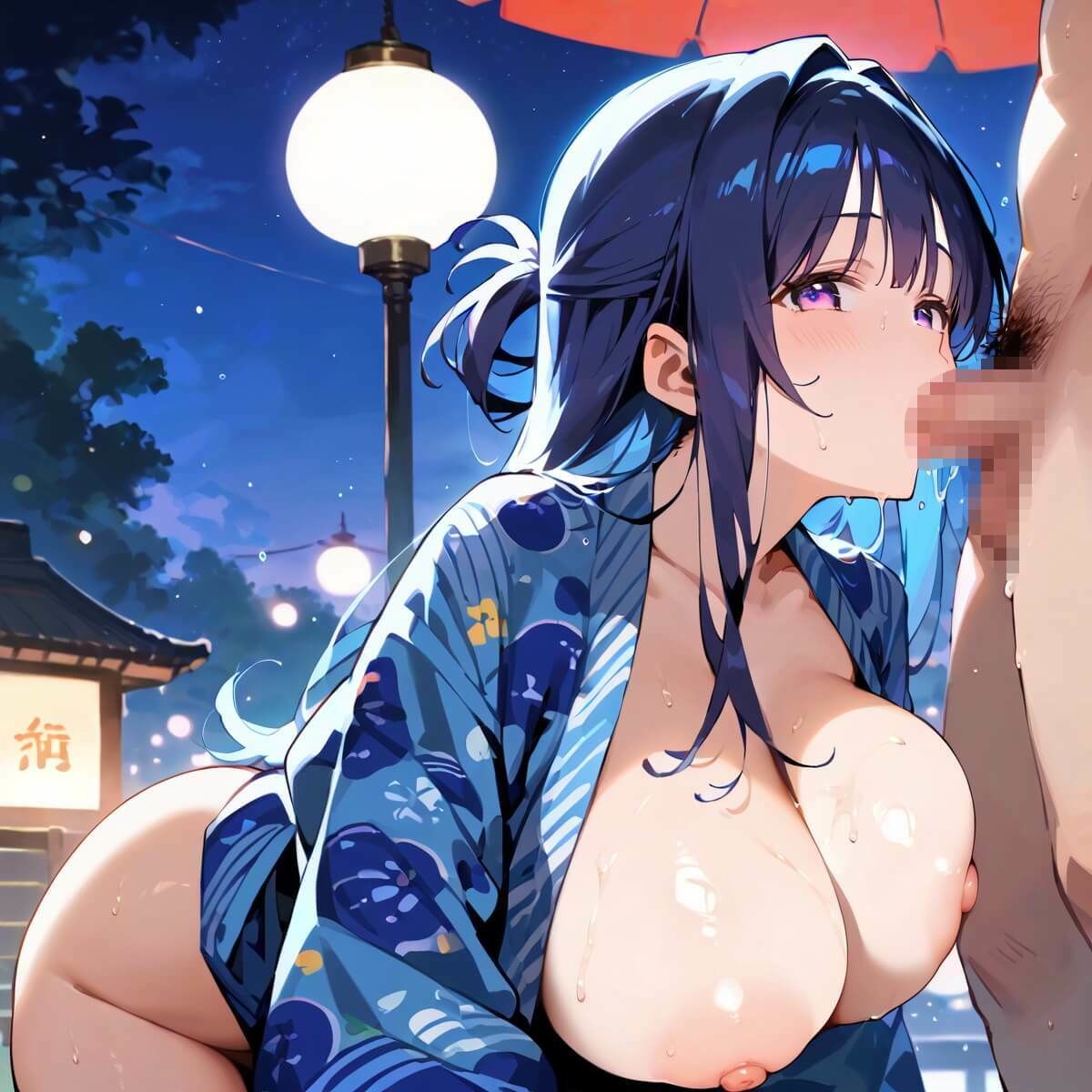 祭りの夜に君を奪う〜浴衣の君が可愛すぎて俺のマグナムが火を噴くぜ！！〜3【厳選CG240枚収録】 - サンプル画像 10