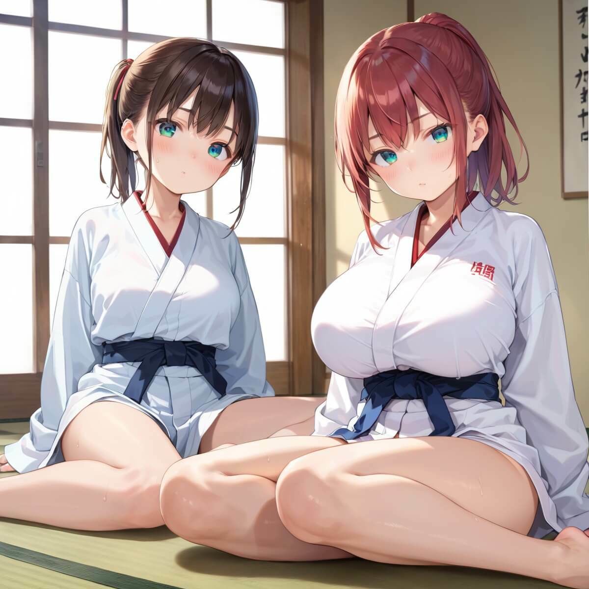 純情柔道少女、性の目覚め〜畳の上でまんくり返し〜【厳選CG200枚収録】 - サンプル画像 7