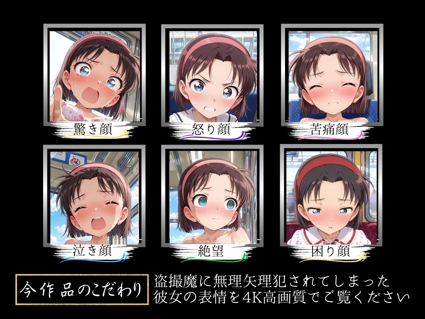 痴●バス〜パンツ盗撮を注意しただけなのに〜吉田●美編 - サンプル画像 4