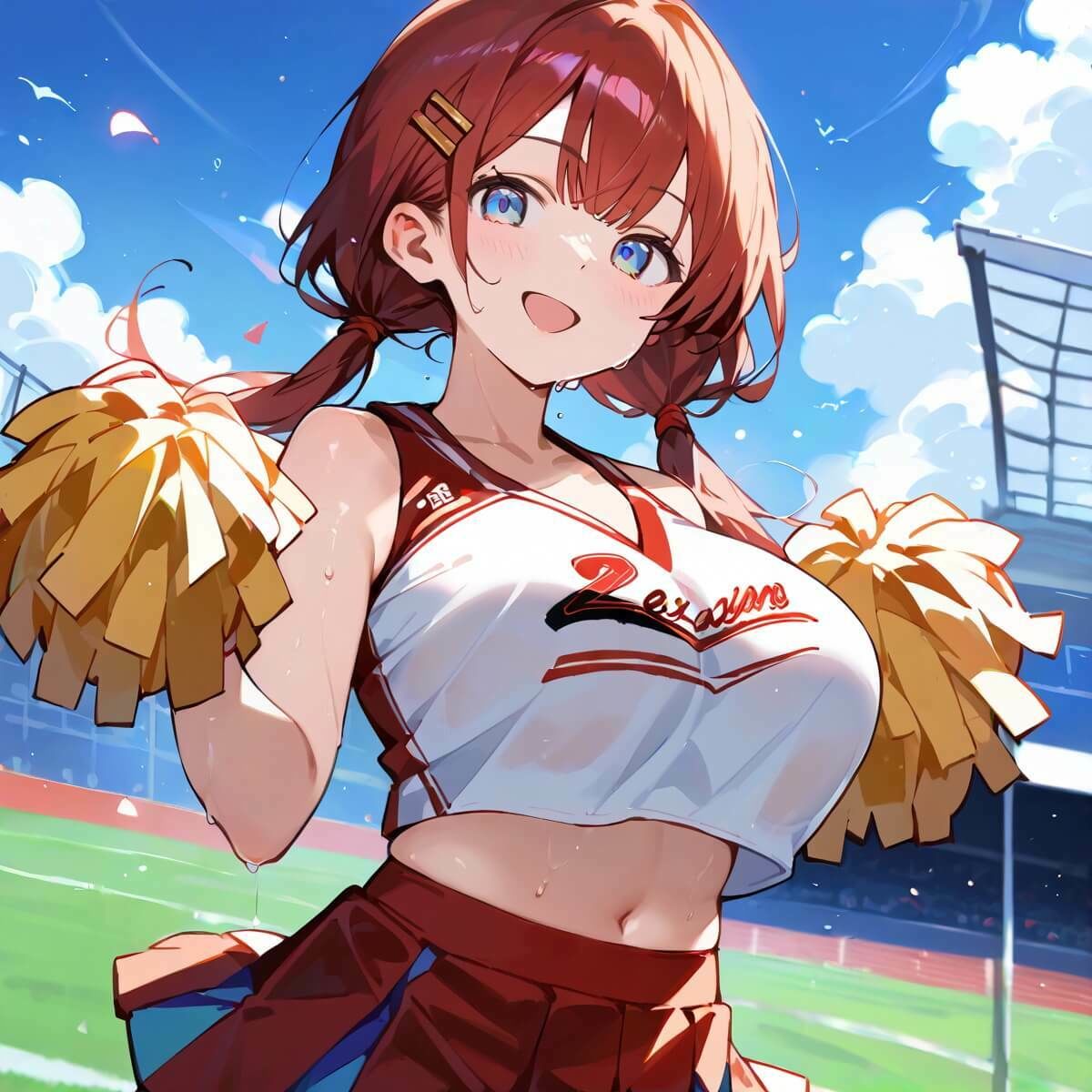 応援だけじゃ、物足りない！！エールは体で送ります！！！4【厳選CG210枚収録】 - サンプル画像 3