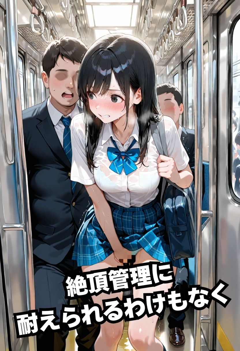 電車で雑魚マンコに絶頂管理！！ - サンプル画像 3
