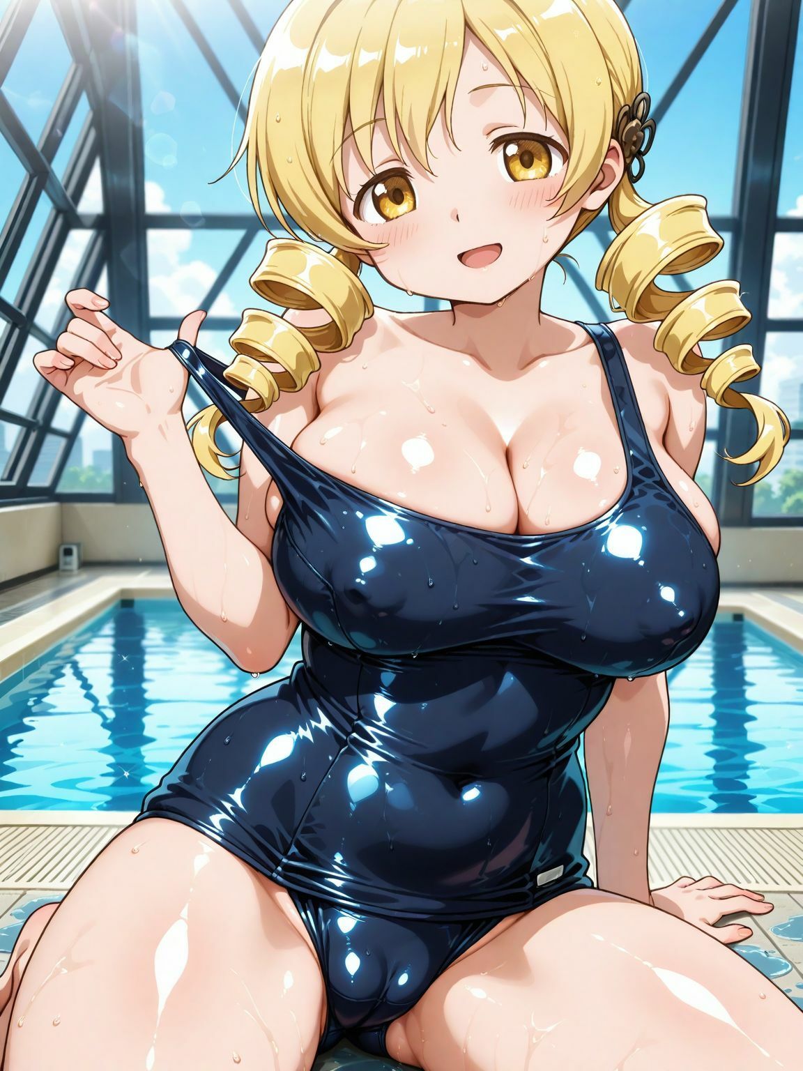 コスプレCG集 巴マミ - サンプル画像 1