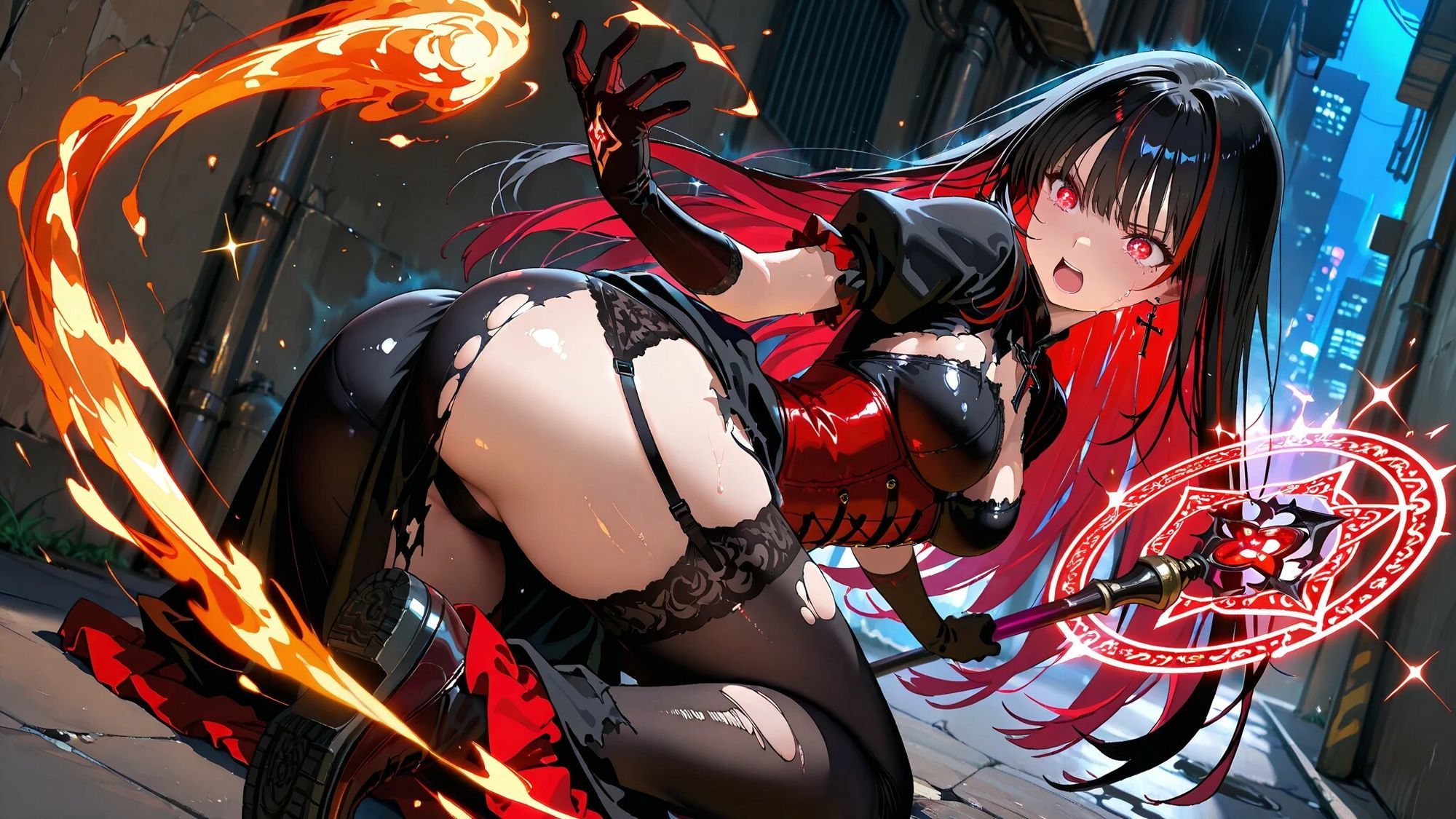 僕と契約した魔法少女がオークに凌●される vol.3 - サンプル画像 3