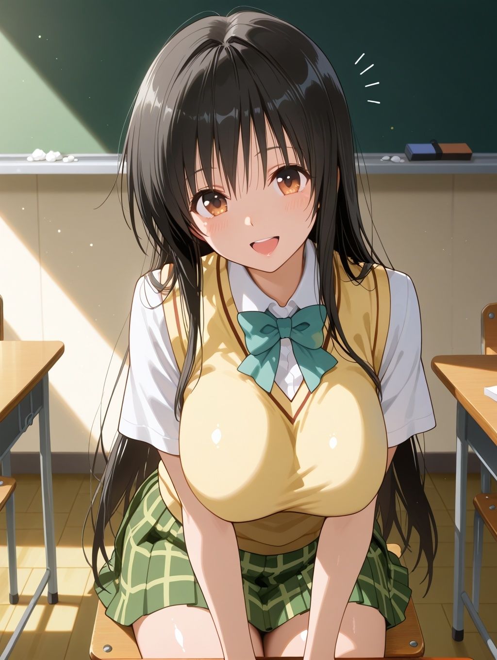 はれんち古手川唯の性教育実習えっち - サンプル画像 1