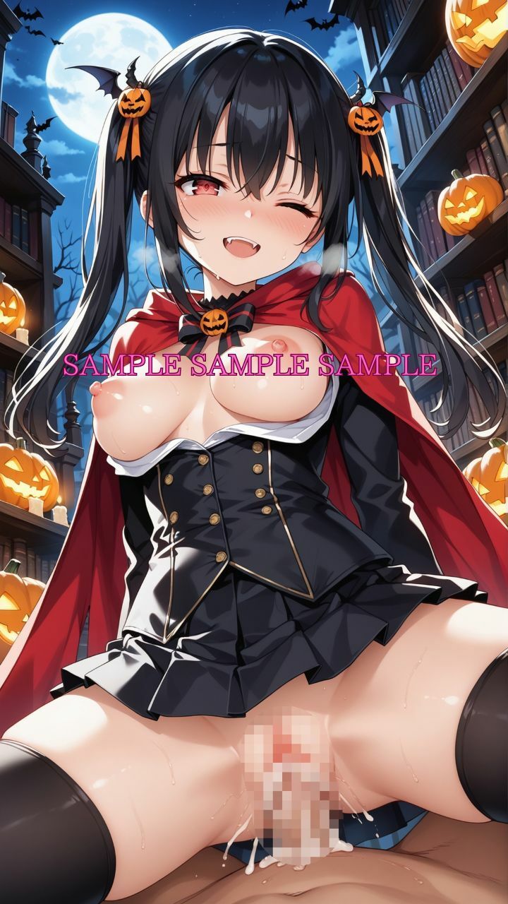 男女比1対10000の世界 ハロウィン女子とセックスし放題でちんぽが乾く暇もないヤリ放題ハーレムライフ！！ - サンプル画像 8