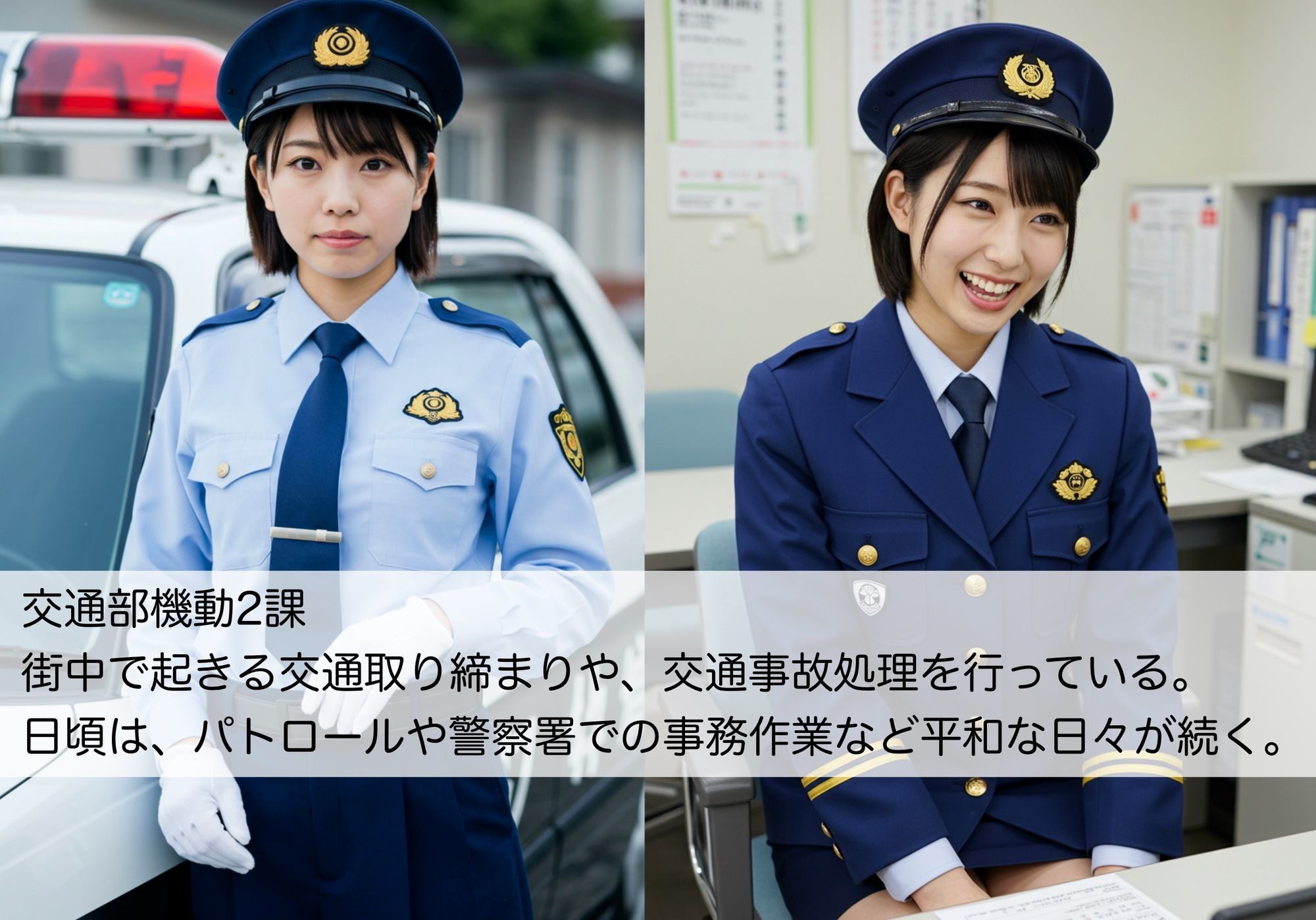 超絶警察官  出動！交通部機動2課！ - サンプル画像 1
