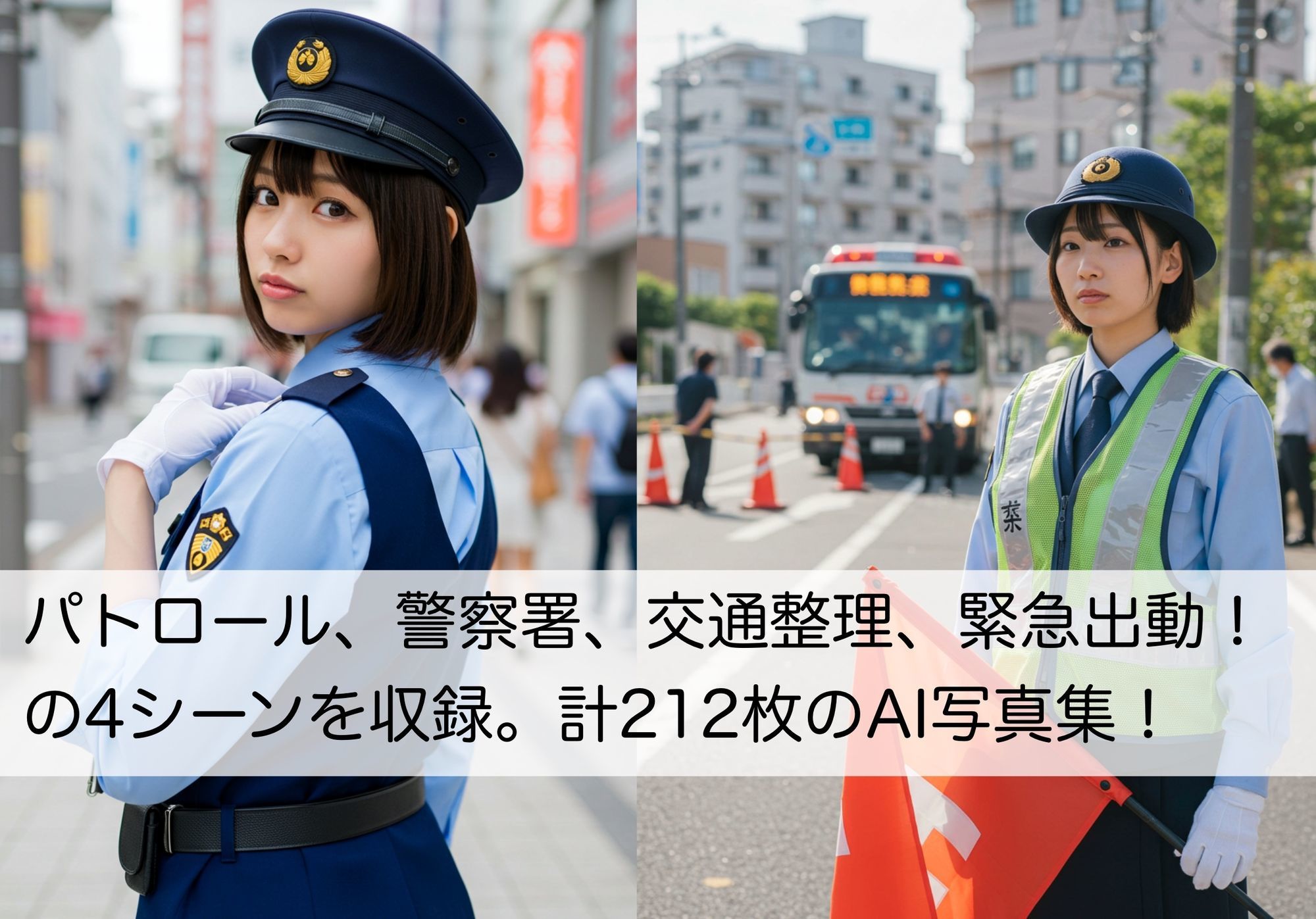 超絶警察官  出動！交通部機動2課！ - サンプル画像 2